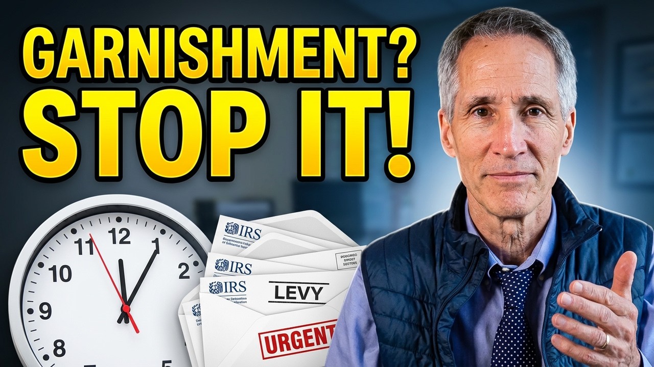 The 30-Day Rule That STOPS IRS Wage Garnishment!