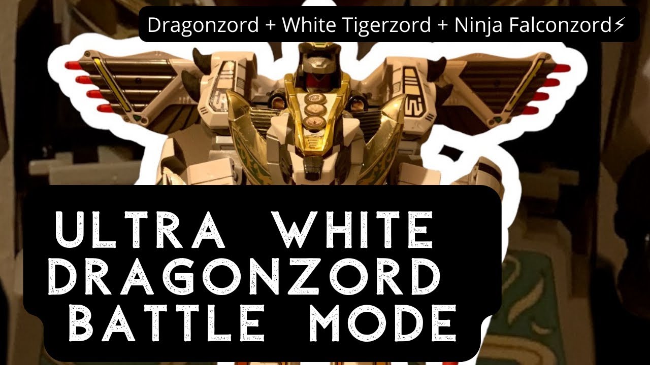 White Tiger Dragonzord - Battle Mode