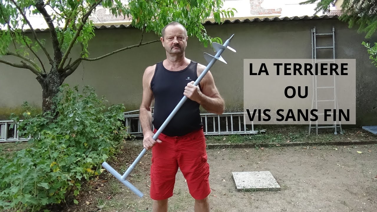 La tarière ou vis sans fin