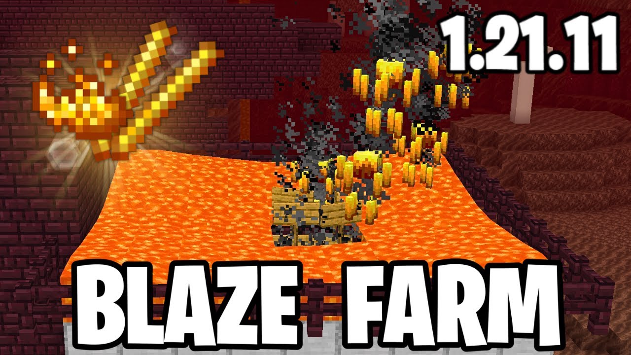 Easy Blaze Farm Tutorial! Minecraft Java 1.21.11
