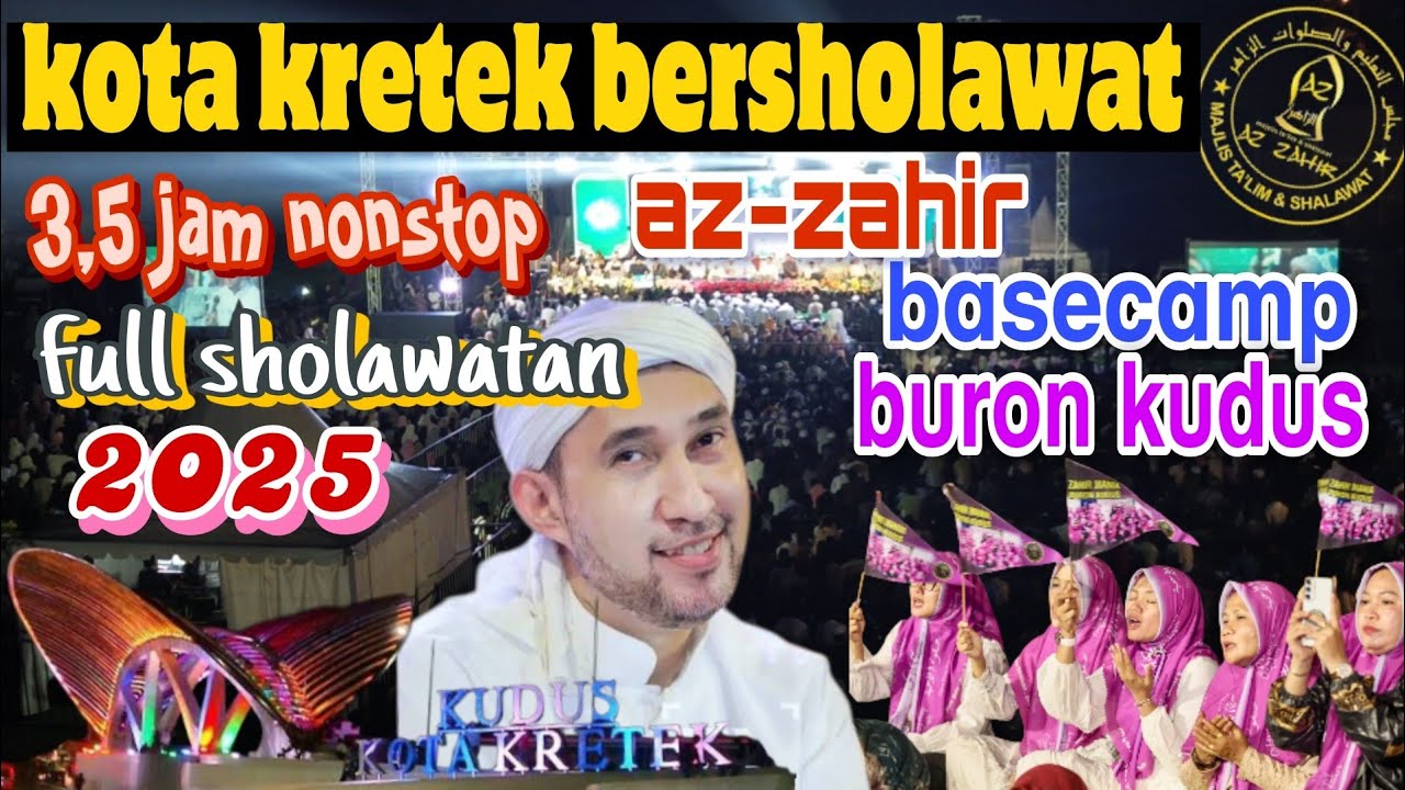 AZ-ZAHIR ❗ KUDUS BERSHOLAWAT ❗ KOMPILASI AZ-ZAHIR DI KABUPATEN KUDUS 2025
