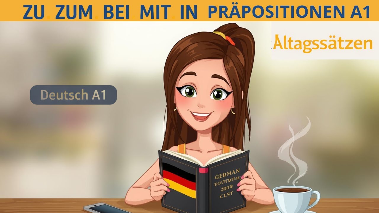 ZU, ZUM, BEI, MIT, IN – So lernst du es wirklich! (A1)