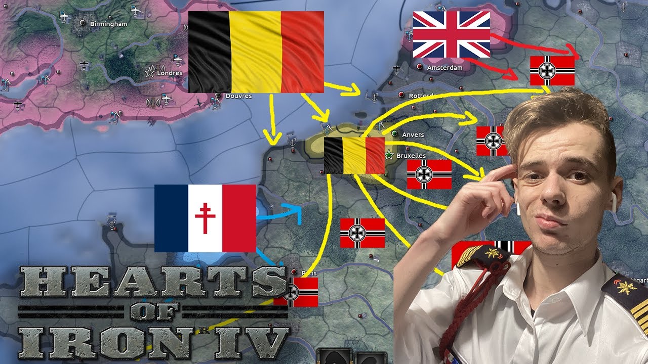HEARTS OF IRON 4: LA BELGIQUE LIBÈRE TOUTE L'EUROPE SEULE ?!