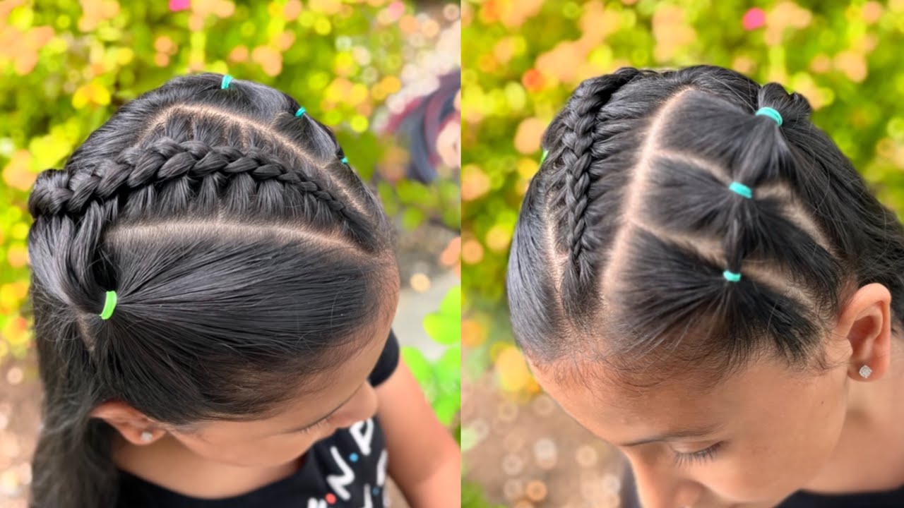 PEINADO RAPIDO PARA NI&Ntilde;A l EASY BABY GIRL HAIRSTYLE