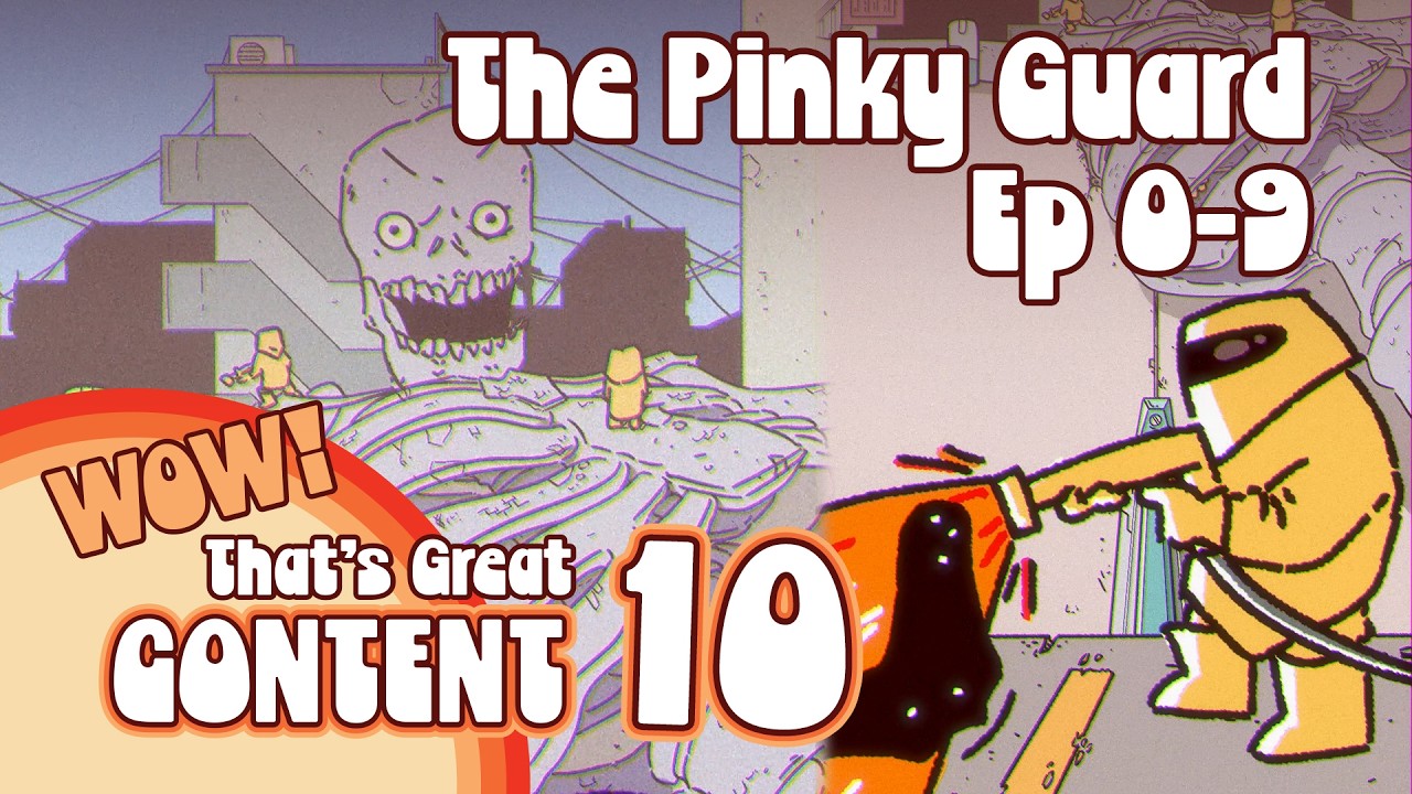 Animated Shorts #10 - Wow! That's Great Content! Pinky Guard Ep 0-9