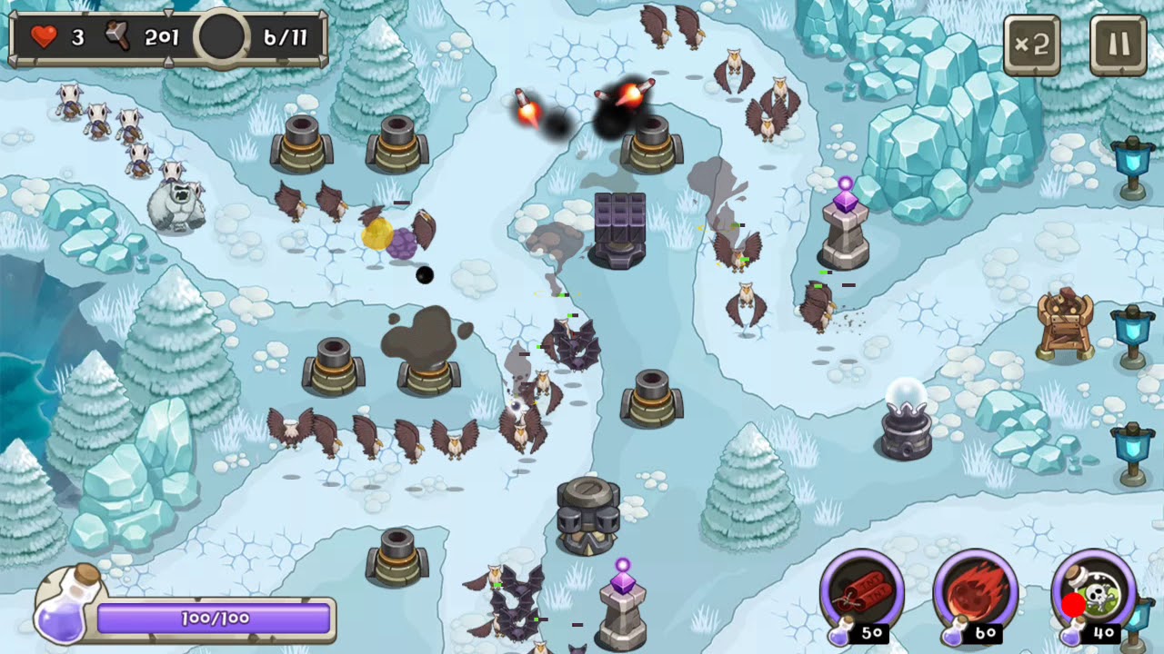 Tower Defense King - Challenge Stage 54 - Hard 3 Stars