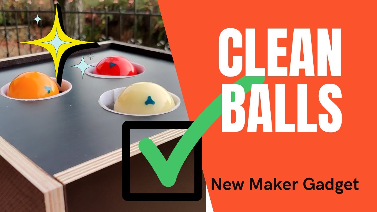 DIY: Billiard Balls Polishing and Cleaning Machine
