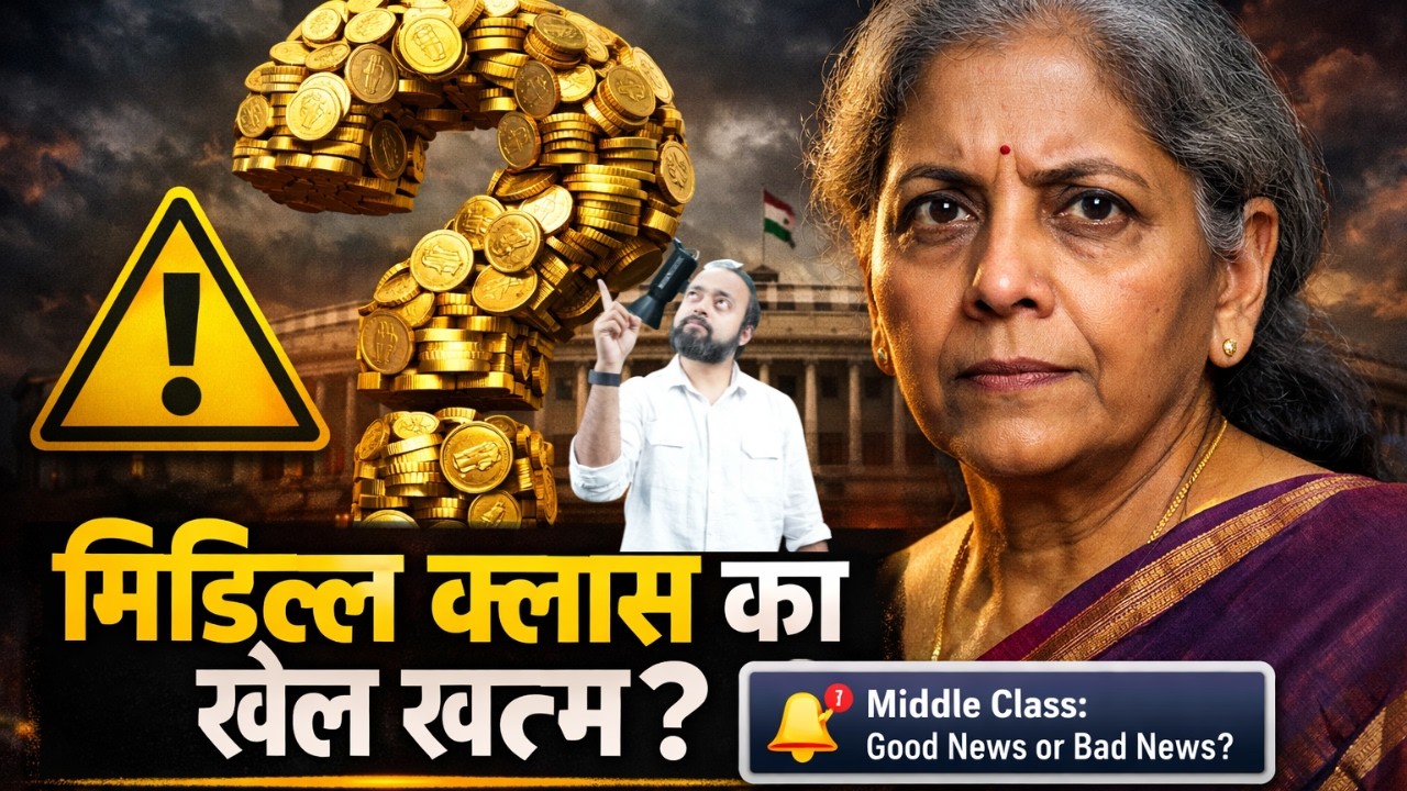 Nifty Crash Union Budget 2026 Explained: Winners & Losers
