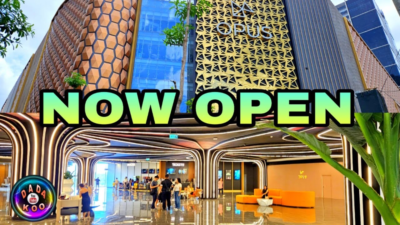 Full Tour of the Newest Luxurious  Mall in Metro Manila. Opus Mall