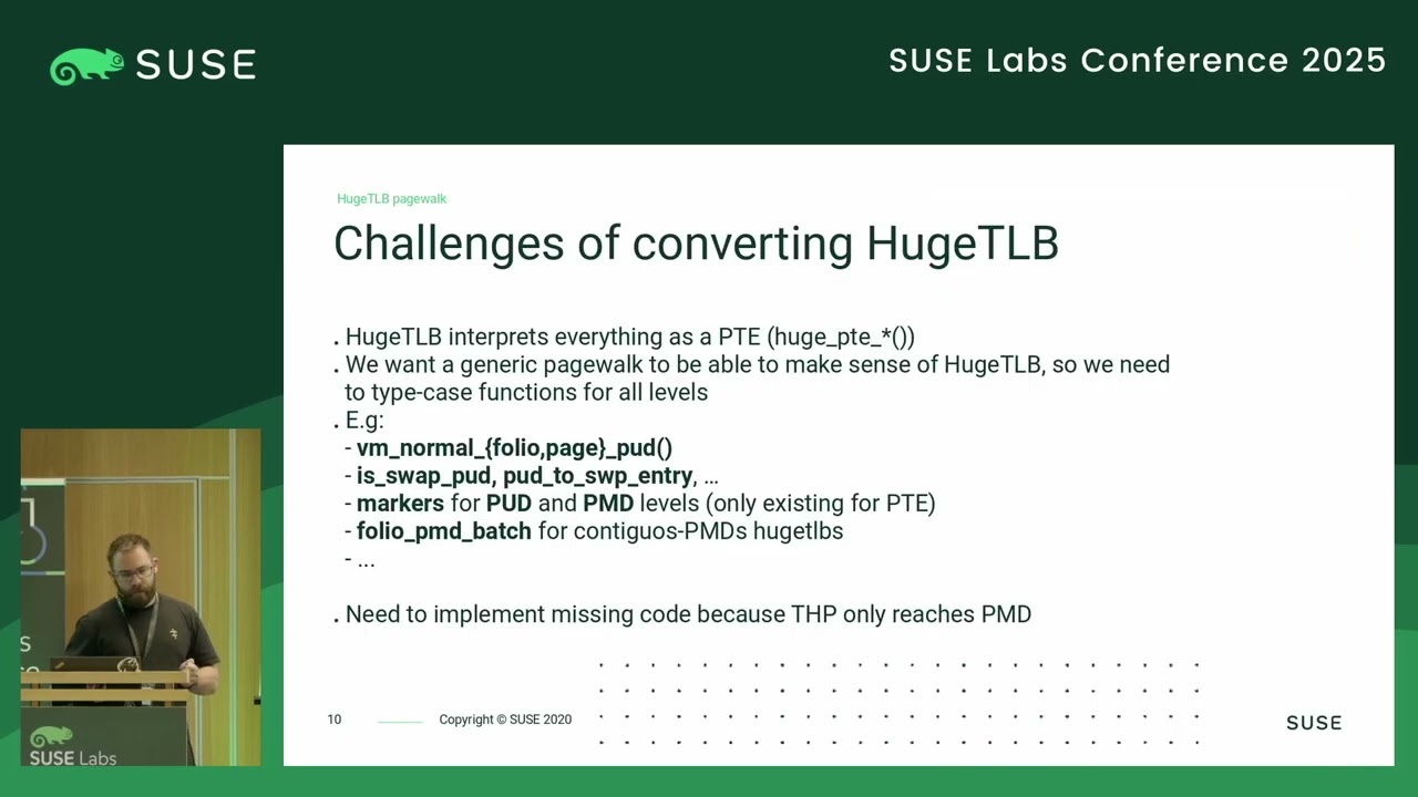 Oscar Salvador: HugeTLB pagewalk unification