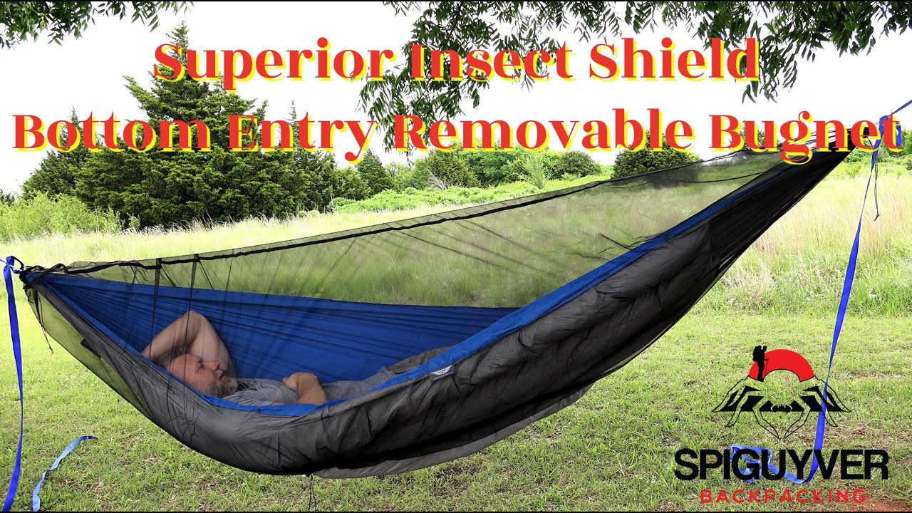 Superior Insect Shield // Bottom Entry Hammock Bugnet