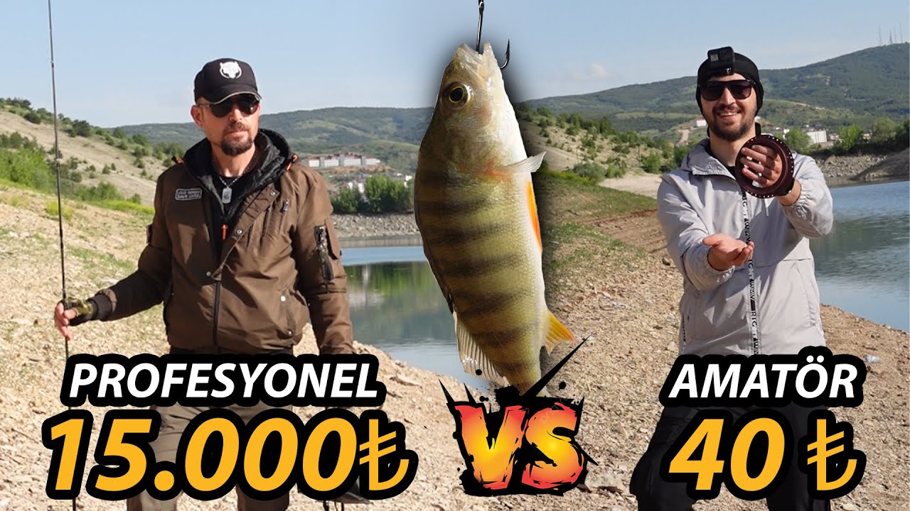 PROFESYONEL VS AMATÖR BALIK AVI - KAZANAN OLTALARI ALIR 🏆