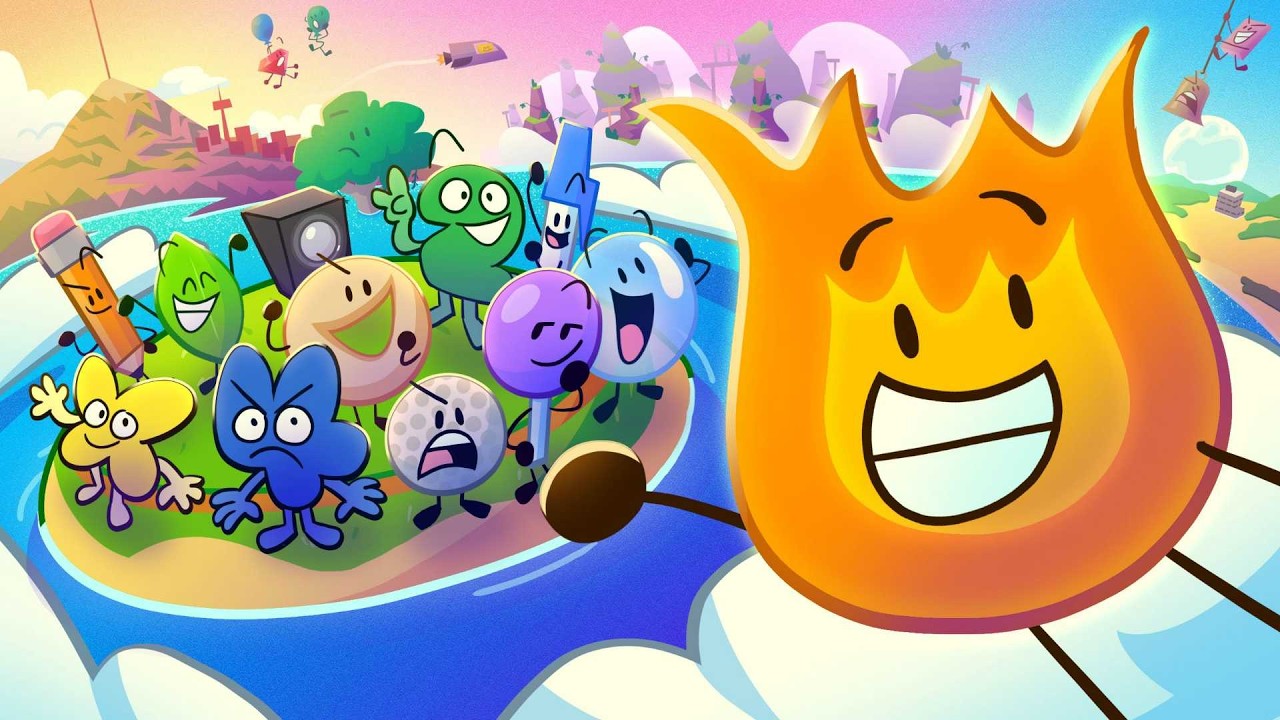ВСЯ история BFDI: анимированная!