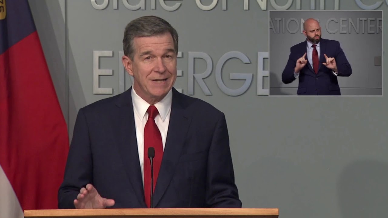NC Gov. Roy Cooper - July 14, 2020 Reopening Schools