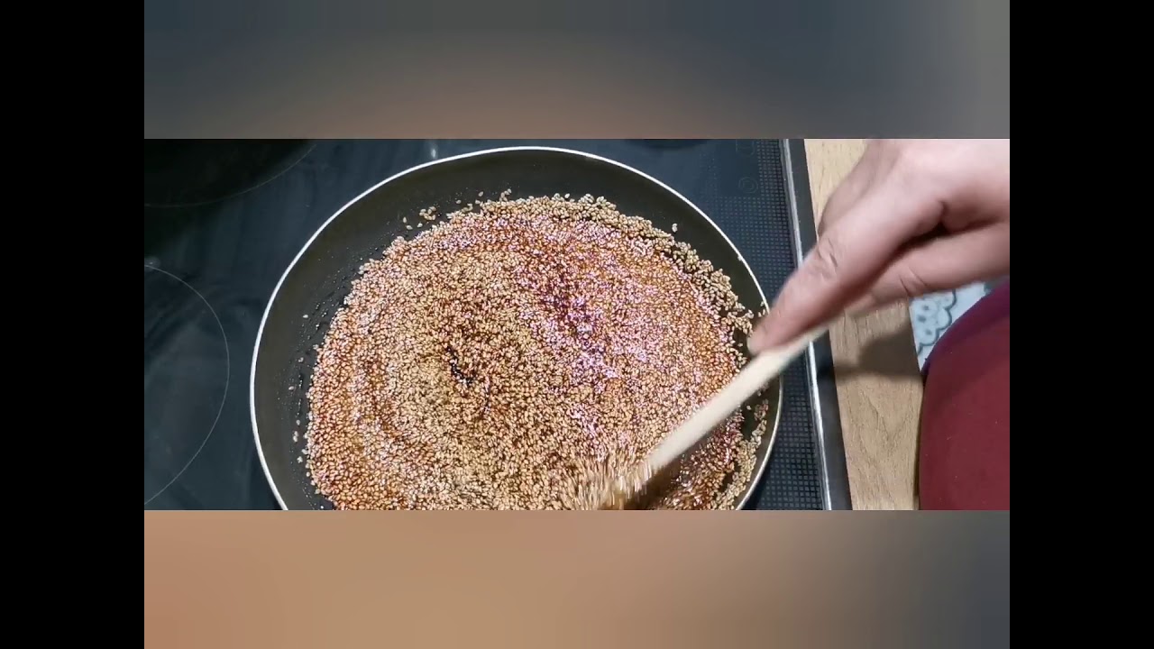 حلى كوردي با السمسم ودبس العنب 🌹🌹😋😋