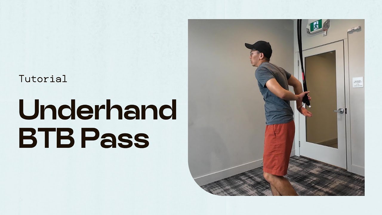 Rope Flow 201: Underhand Behind-the-back Handle Pass