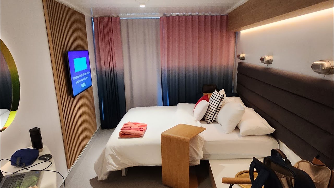 Scarlet Lady - Sea Terrace Stateroom Tour 9054Z - Virgin Voyages
