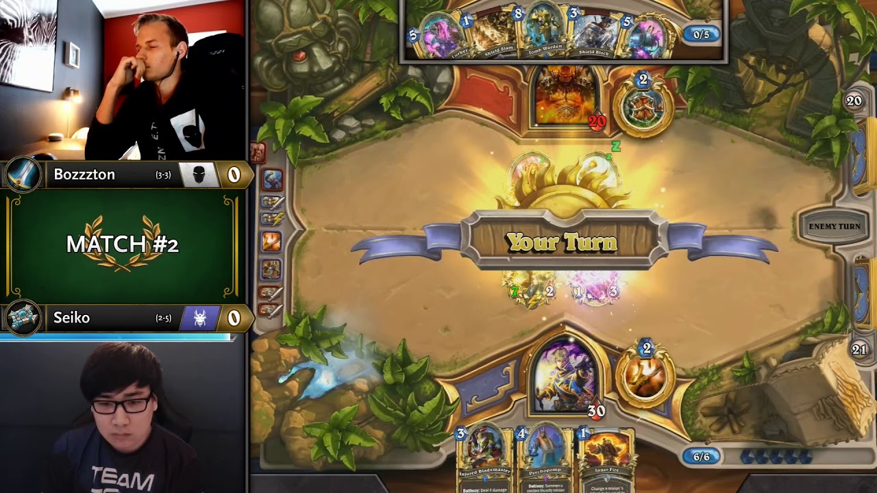 Bozzzton vs Seiko - Hearthstone Grandmasters Europe S2 2019 - Week 4