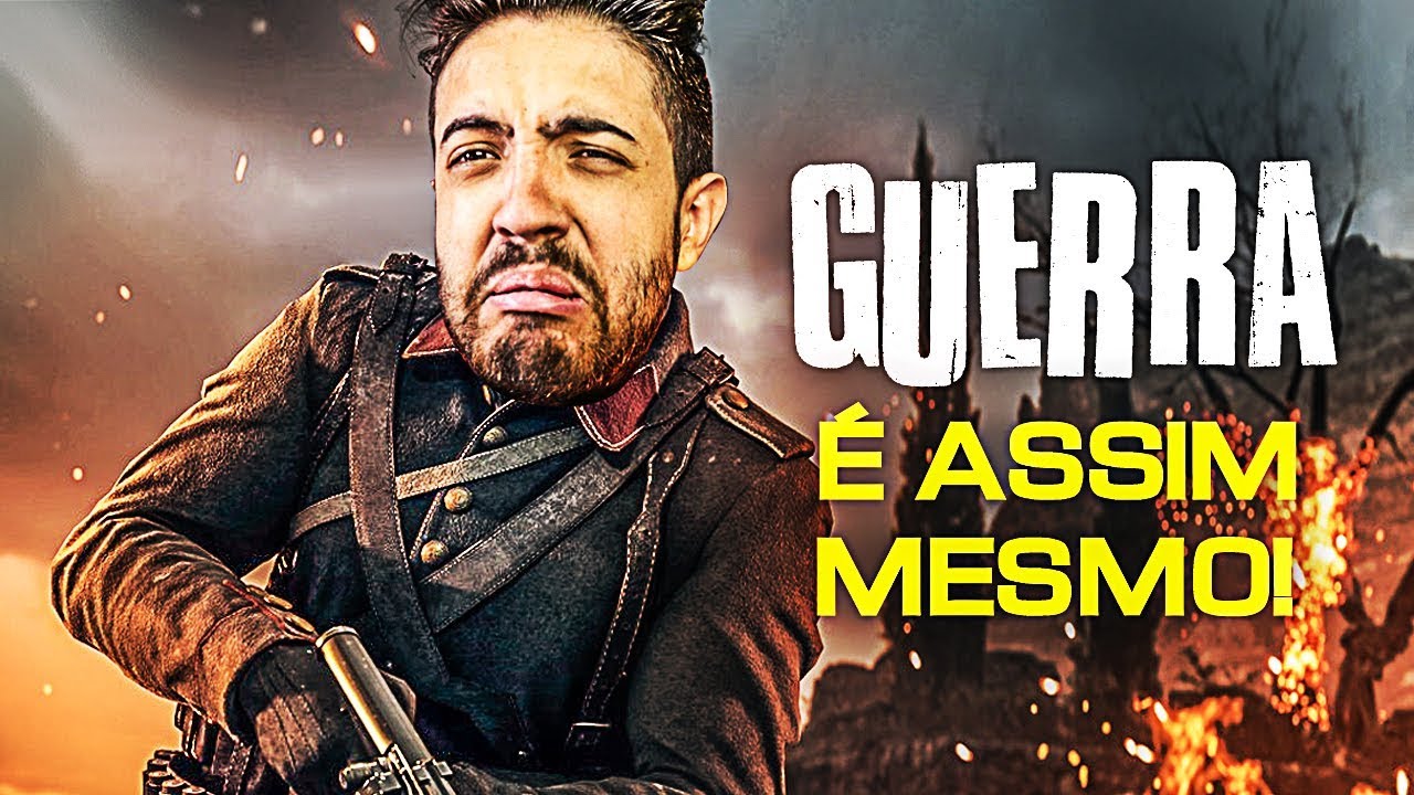BATTLEFIELD 1 - GUERRA É ASSIM MESMO!