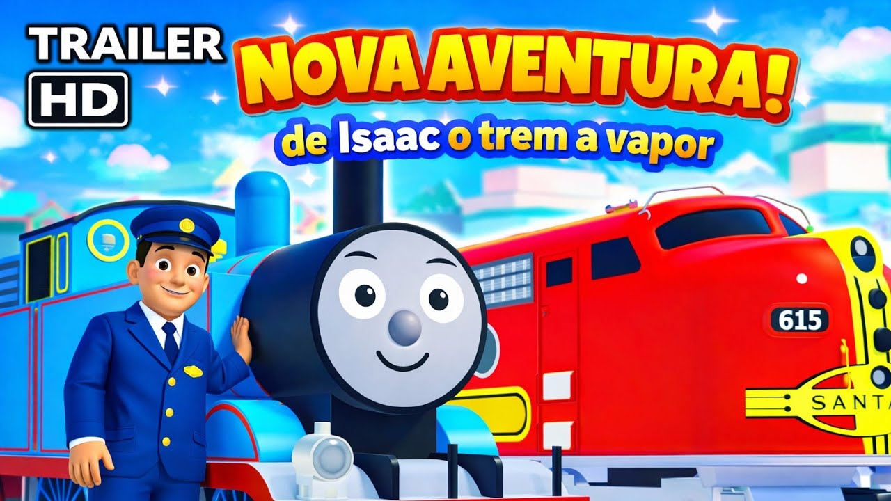 As aventuras de Isaac o trem a vapor na cidade de Cac Blue 