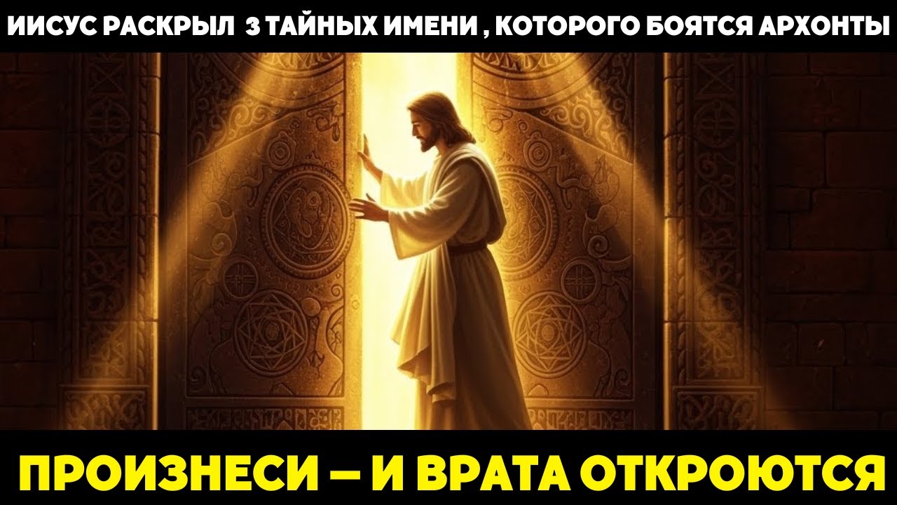 ЕРЕСЬ, КОТОРУЮ ЦЕРКОВЬ СЖИГАЛА 1700 ЛЕТ. ПЕРВОЕ ИМЯ, ОТКРЫВАЮЩЕЕ ВРАТА МОНАДЫ!