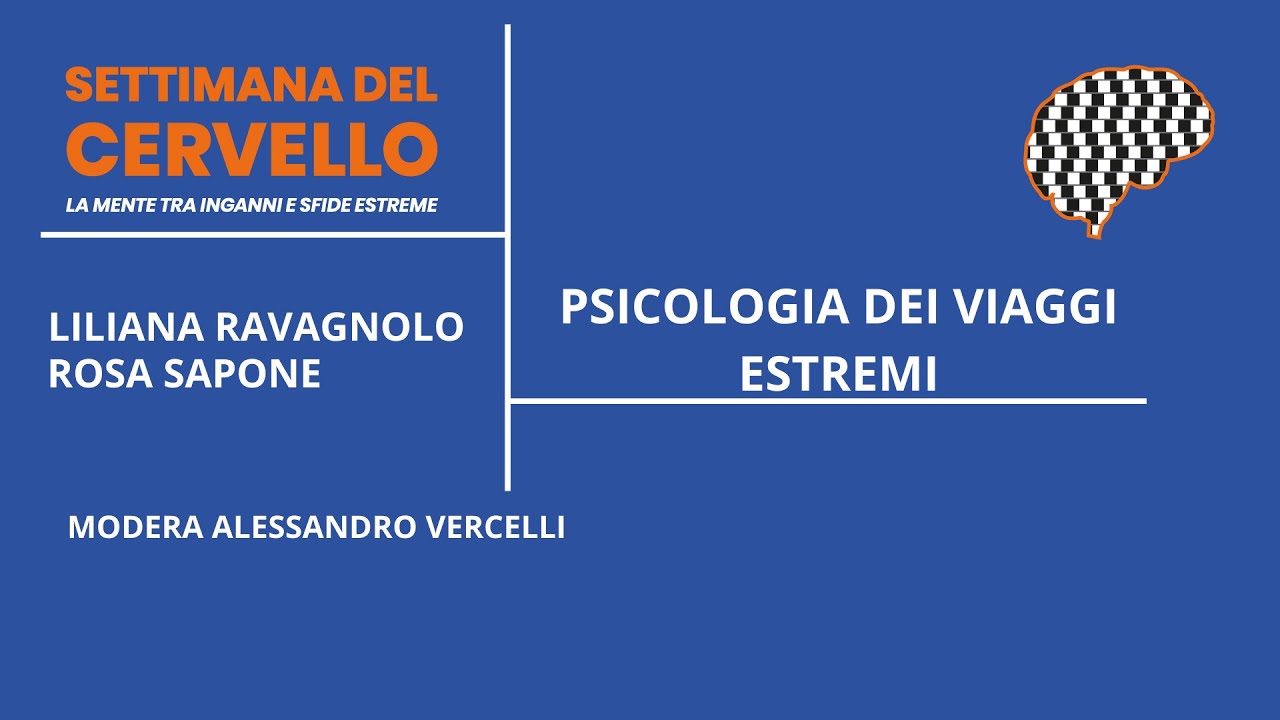 PSICOLOGIA DEI VIAGGI ESTREMI