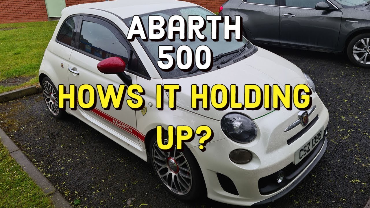 Abarth 500 in the workshop hows it holding up