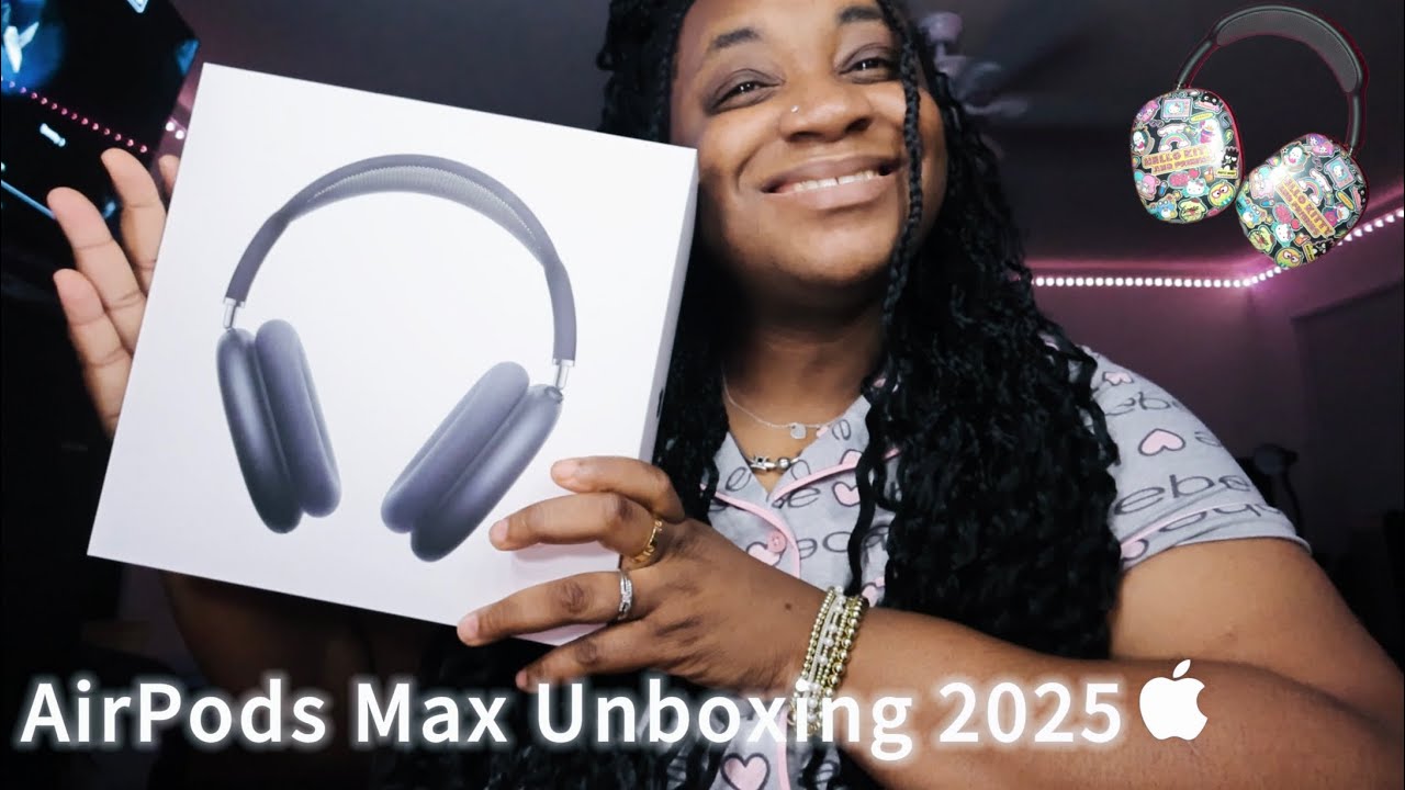 Midnight AirPods Max Unboxing 2025 🎧 