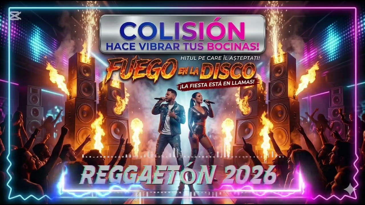 REGGAETON  2026 HIT 🔥 Fuego en la Disco (Colisión) -❌ LA FIESTA ESTÁ EN LLAMAS❌