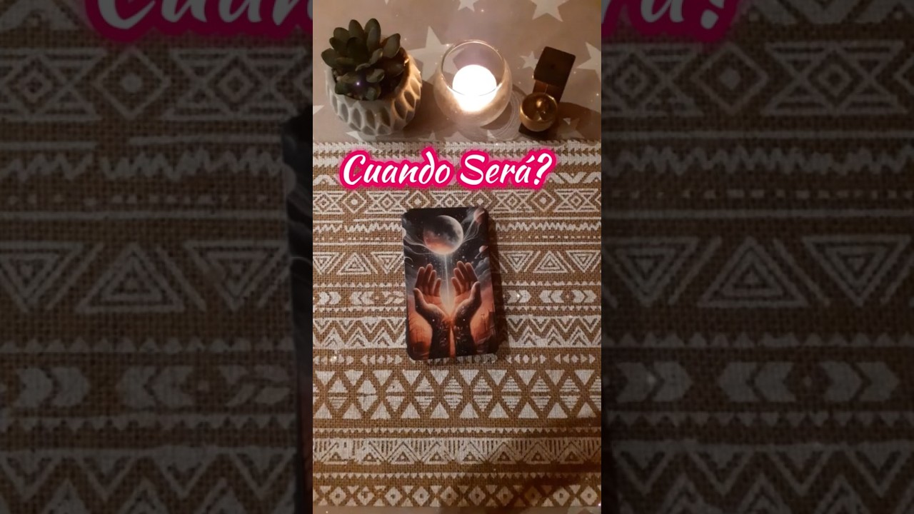 ❤️CUANDO SER&Aacute; LO QUE EST&Aacute;S ESPERANDO❤️ #shorts #tarotespa&ntilde;a #tarot #horoscopo