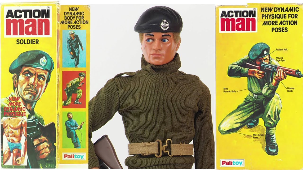 ACTION MAN DYNAMIC PHYSIQUE SOLDIER 1979