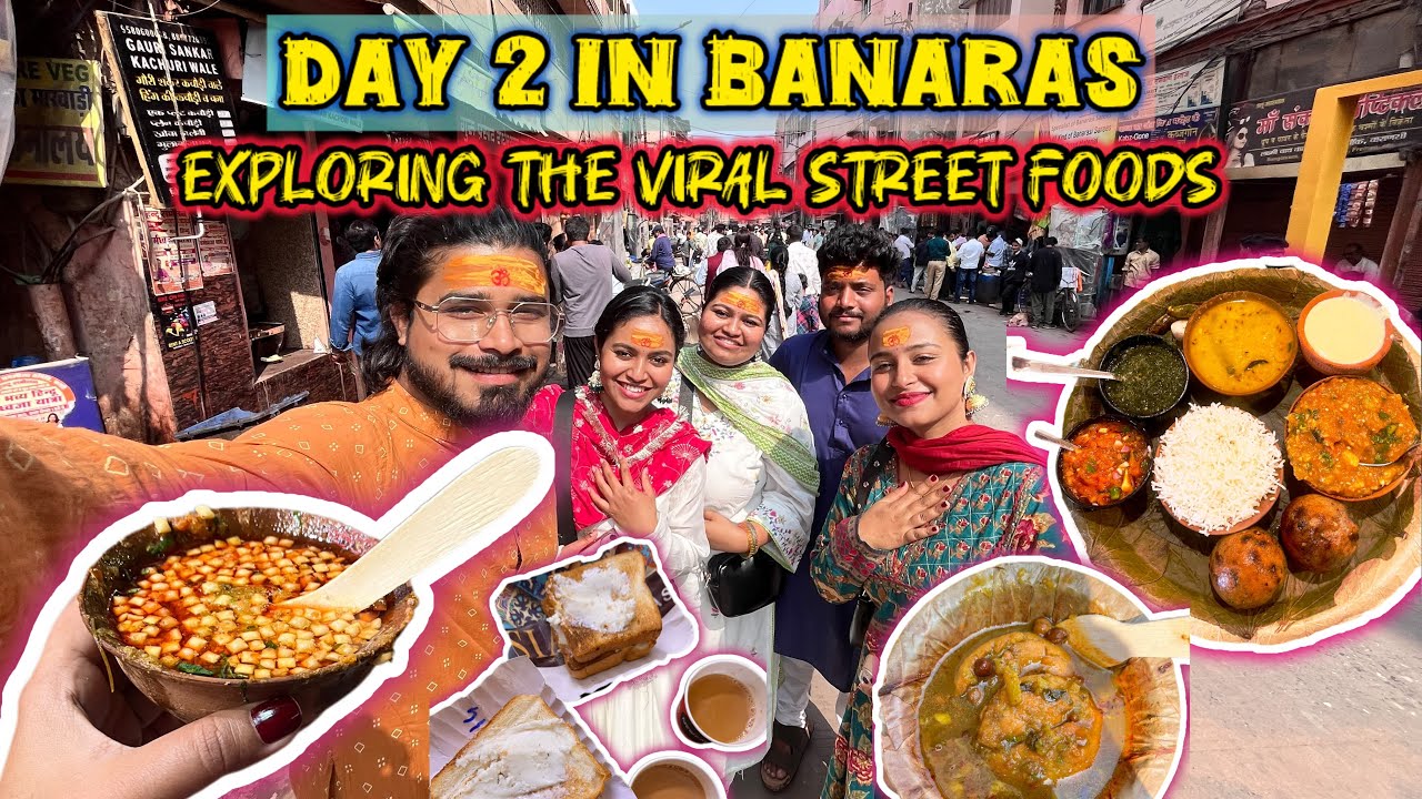 Banaras ke Day 2 me humne bahut viral food try kiye | @TRIPTHEWILD 