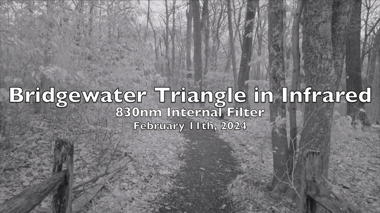 Bridgewater Triangle in Infrared - 4K60 - 2/11/2024