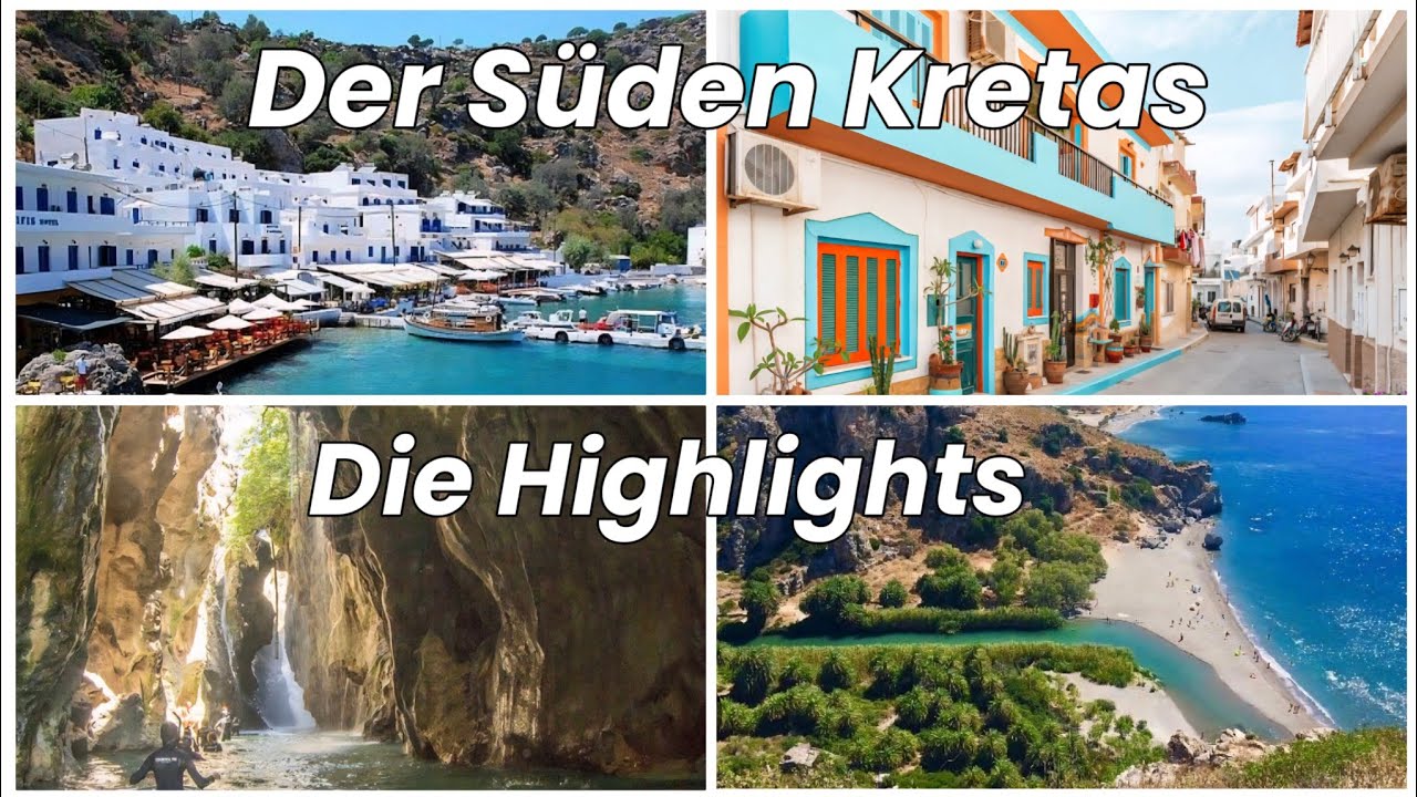 Die Highlights von S&uuml;d-Kreta / Traumhafte Str&auml;nde, St&auml;dte und Schluchten 