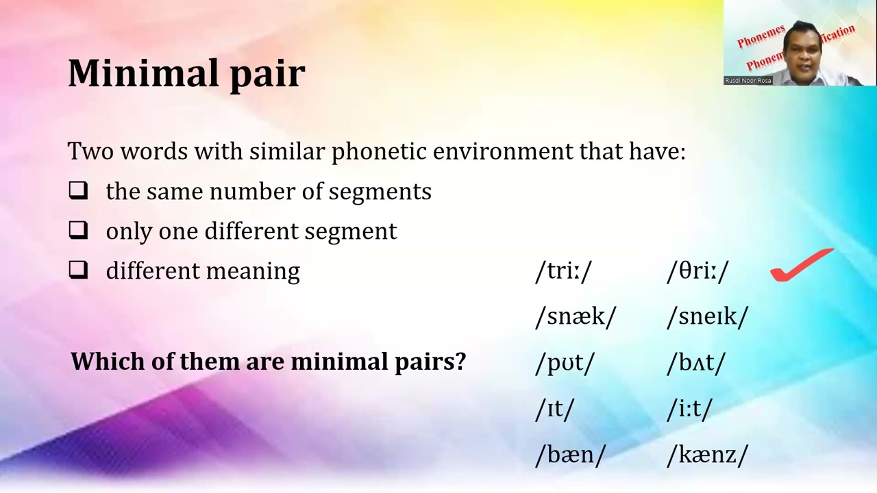 Phoneme identification