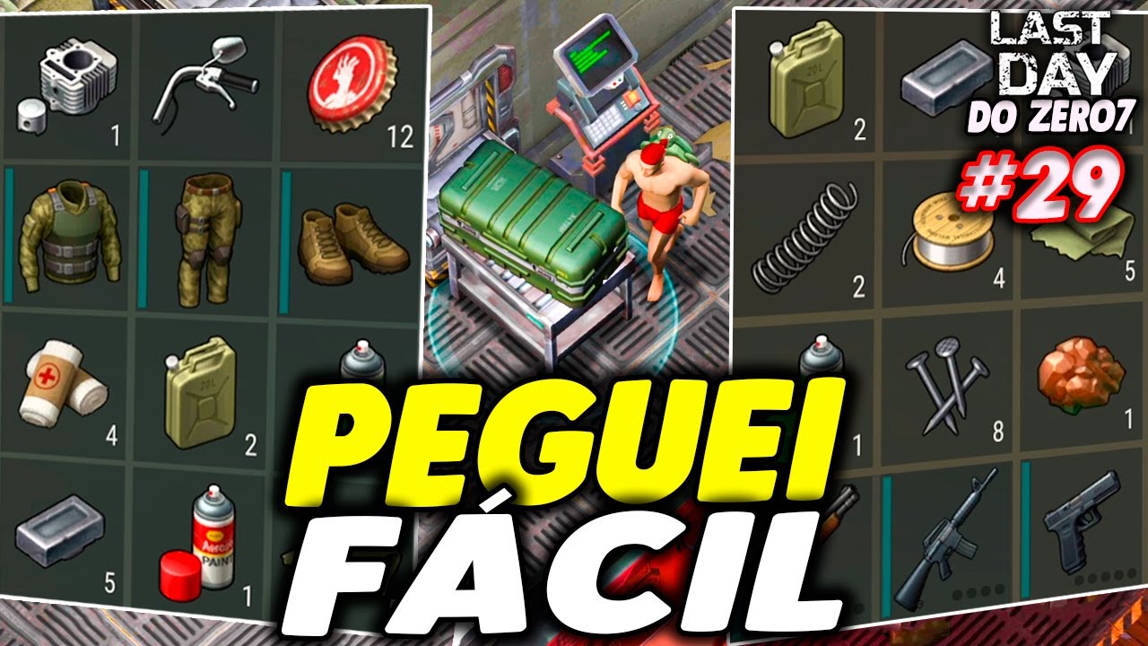 PEGUEI FÁCIL ITENS MILITARES - LAST DAY DO ZERO 7 #29