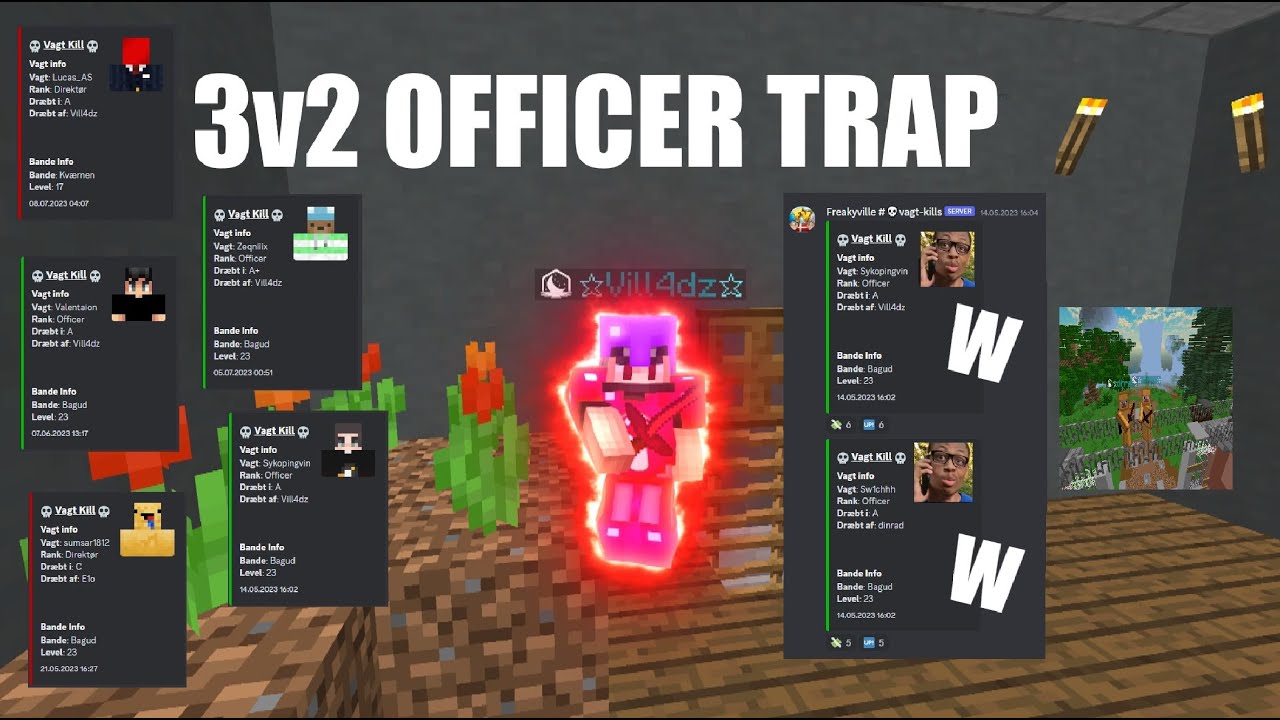 3v2 OFFI TRAP! 👑 | DR&AElig;BER OPPS I GEAR?! | Freakyville Prison