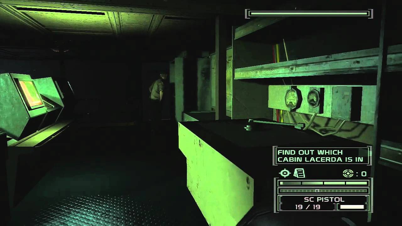 Splinter Cell — Теория хаоса — Стелс-прохождение — Часть 2 — Грузовой корабль | CenterStrain01
