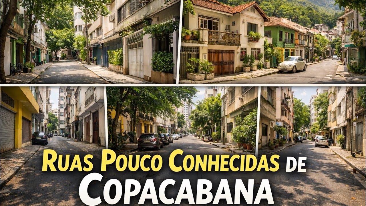 Ruas pouco conhecidas de Copacabana | Um passeio a pé