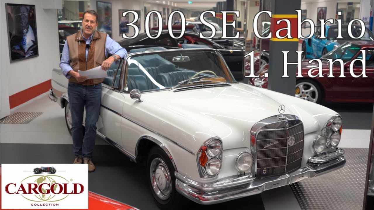 Mercedes 300 SE Cabriolet, 1966, 1. Hand, aus schwäbischer Unternehmerfamilie