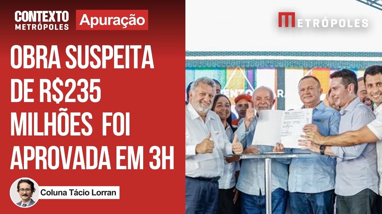R$ 235 milhões: TCU aponta superfaturamento em obra de avenida no Maranhão