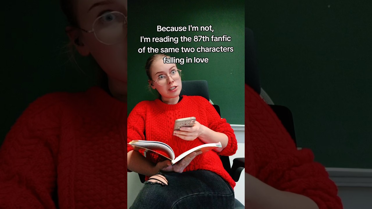 Reading fanfiction instead of the books from my TBR pile 