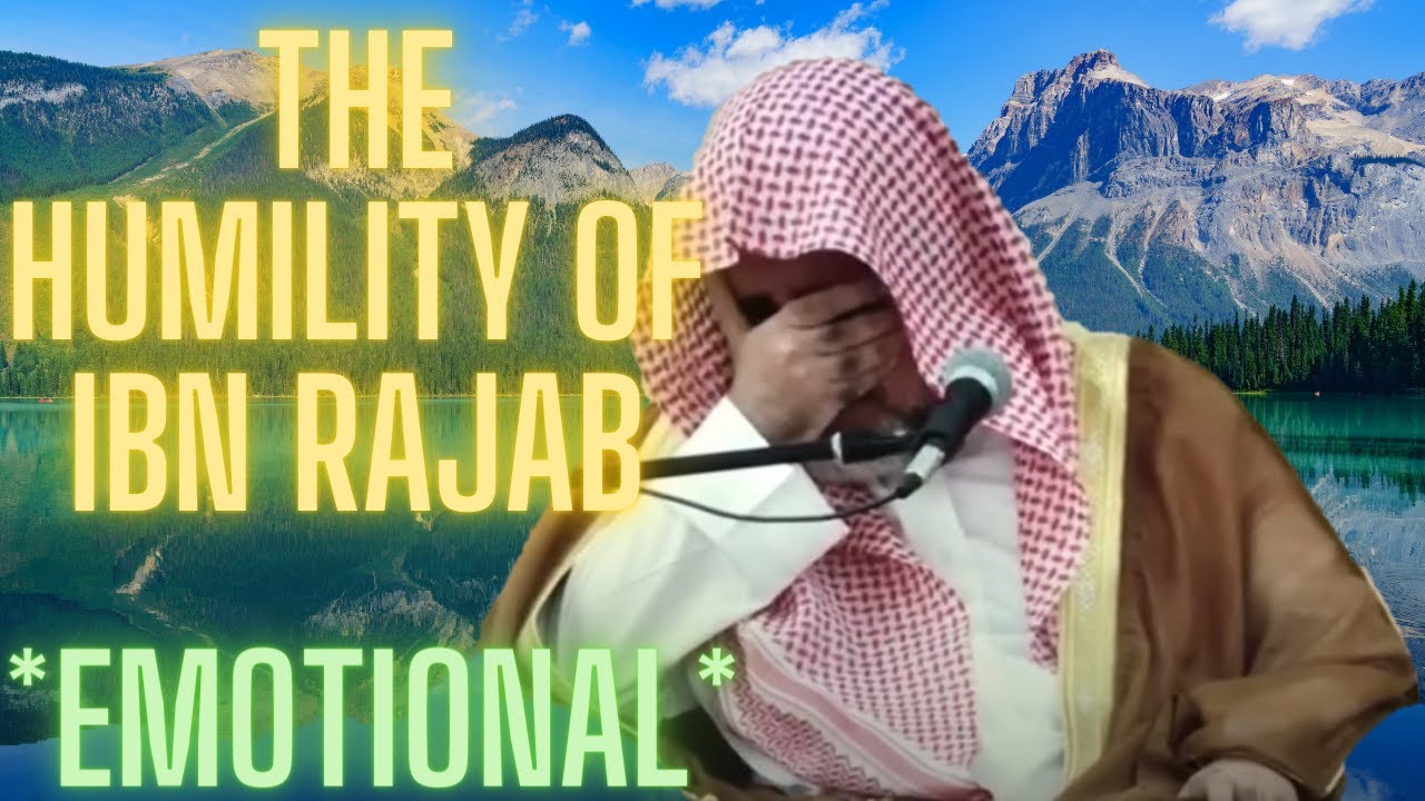 Tears of Sheikh Saleh Aal Ash Sheikh After Remembering The Humility of Ibn Rajab! *Emotional Story*