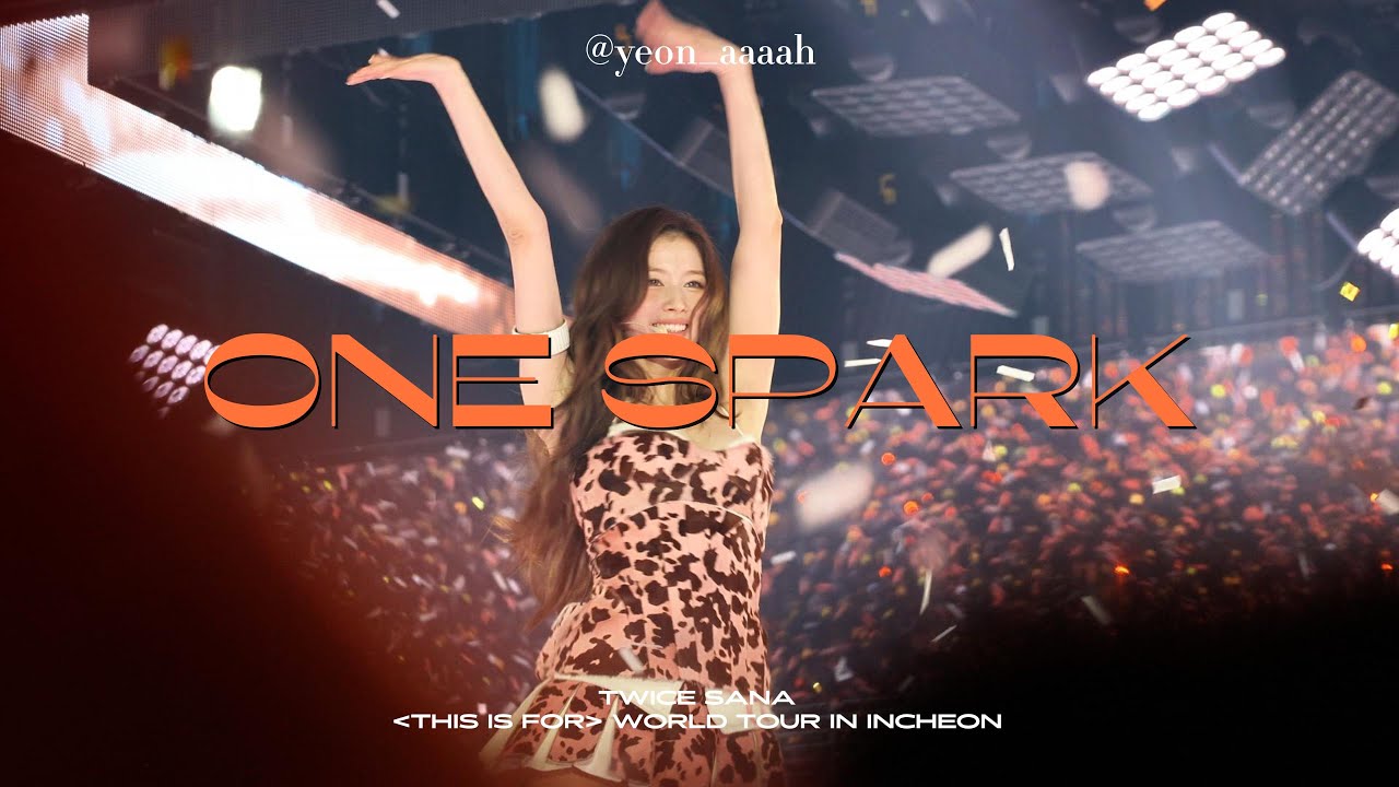 [4K MULTI] 250719-20 TWICE SANA (사나) - ONE SPARK [THIS IS FOR WORLD TOUR IN INCHEON]