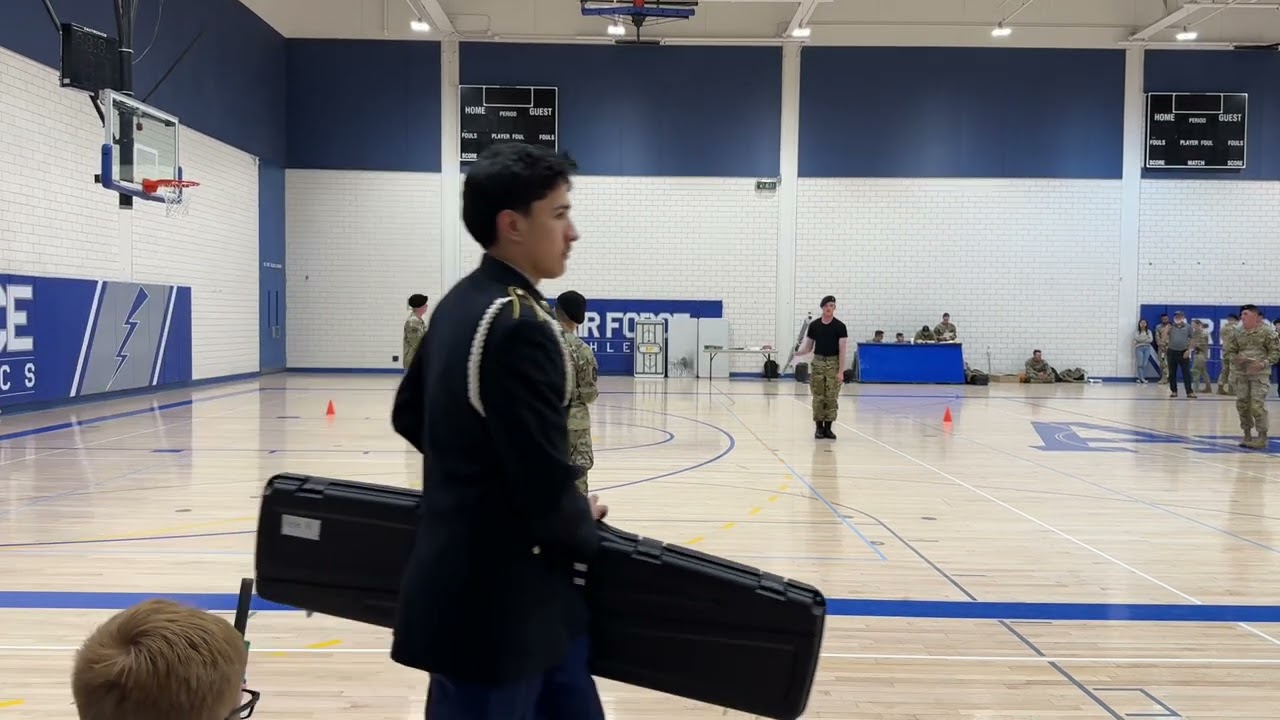 Dillon Hall - 12th place  .. Armed exhibition Solo .. National Invitational Drill Meet 2025 (NIDM)