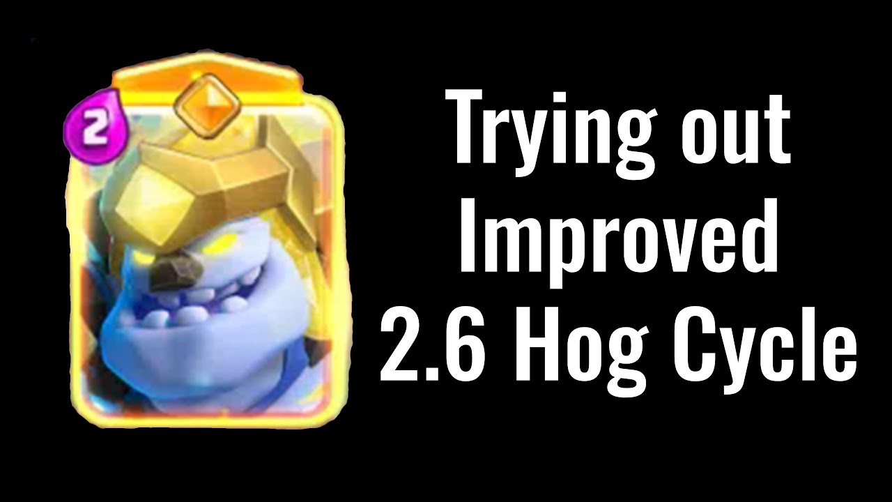 Trying out the Improved 2.6 Hog Cycle
