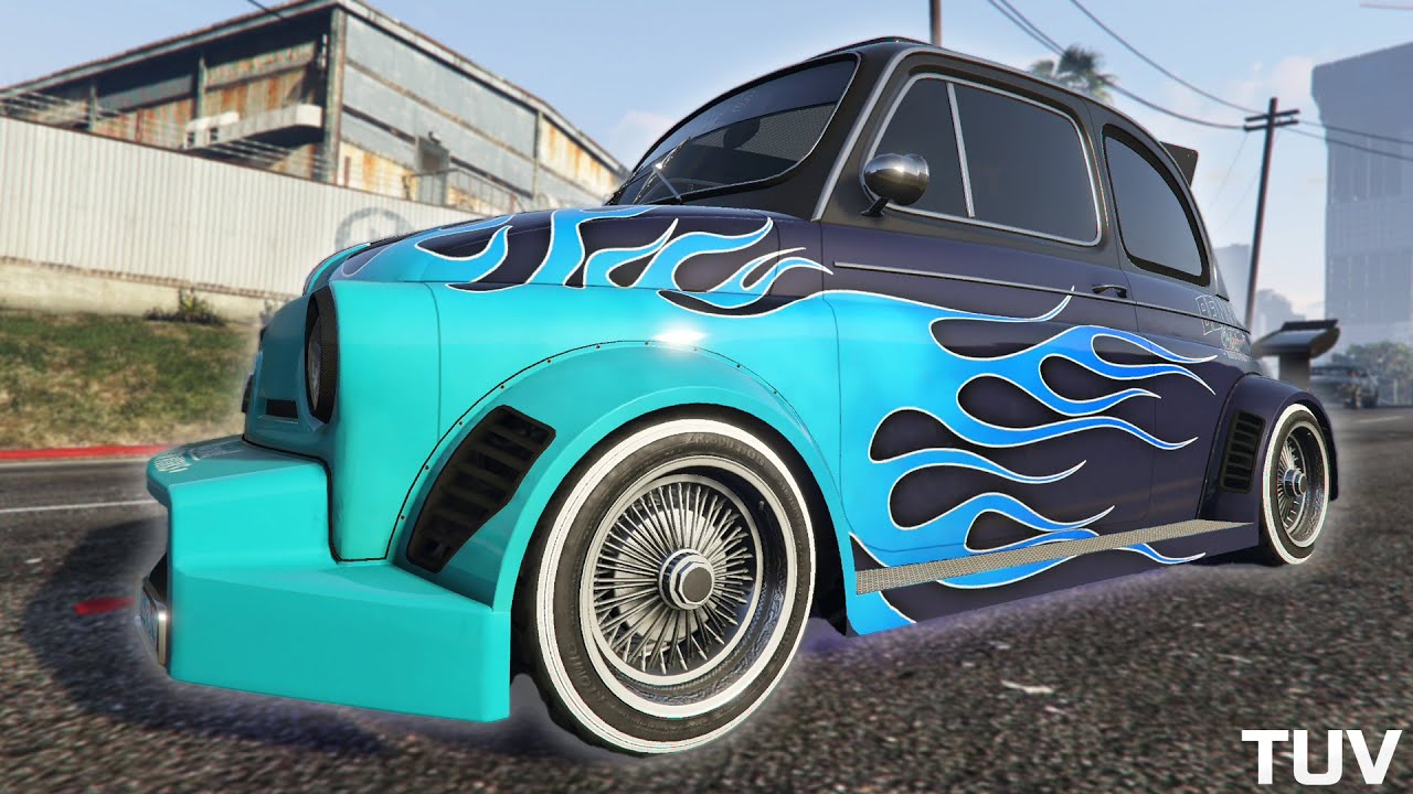 Customizing the Grotti Brioso 300 Widebody on GTA 5 Online