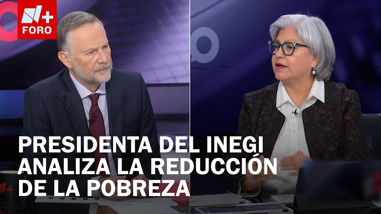 Reducción de la pobreza en México: Presidenta del INEGI analiza estudio - Es la Hora de Opinar