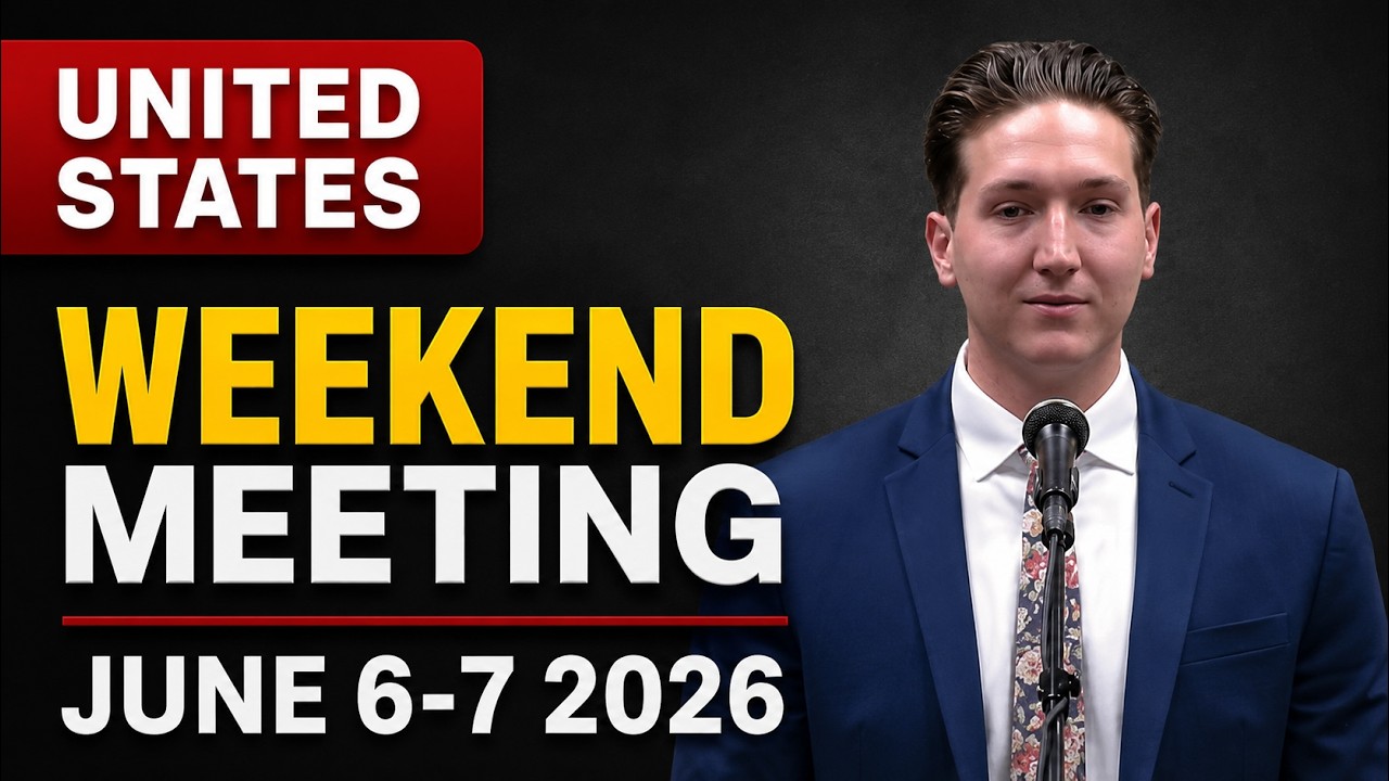 Weekend Meeting | June 6-7, 2026 | United States | Why Can Christians Be Happy When They Are Hated?