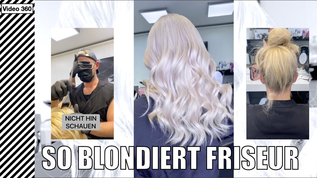 So blondieren echte Friseure